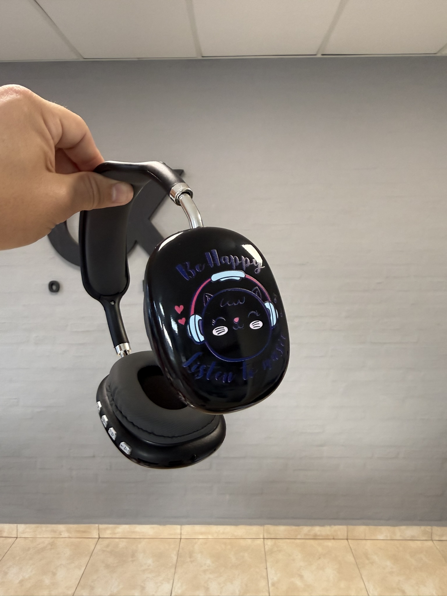Auriculares personalizados con ilustración